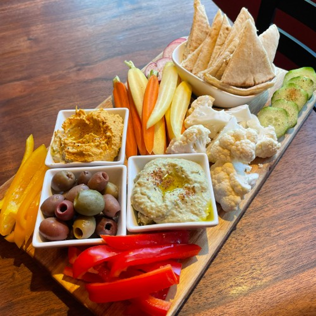 Hummus Plate.